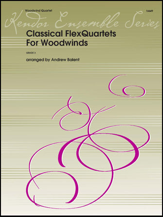 木管譜面 CLASSICAL FLEXQUARTETS FOR WOODWINDS [SHT-WW-130455]