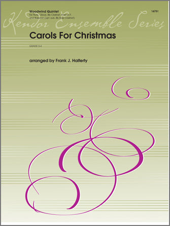 木管譜面 CAROLS FOR CHRISTMAS [SHT-WW-67745]