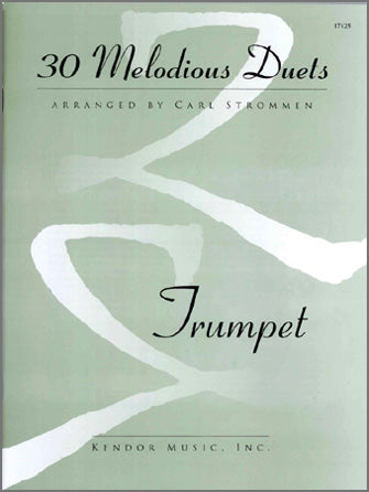 トランペット譜面 30 MELODIOUS DUETS [SHT-TP-67753]