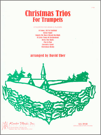 トランペット譜面 CHRISTMAS TRIOS FOR TRUMPETS クリスマス・トリオ・フォー・トランペッツ [SHT-TP-35284]
