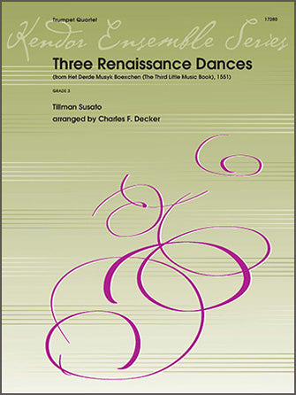 トランペット譜面 THREE RENAISSANCE DANCES [SHT-TP-35324]