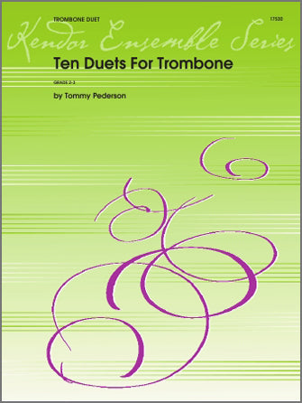 トロンボーン譜面 TEN DUETS FOR TROMBONE テン・デュエッツ・フォー・トロンボーン [SHT-TB-35355]