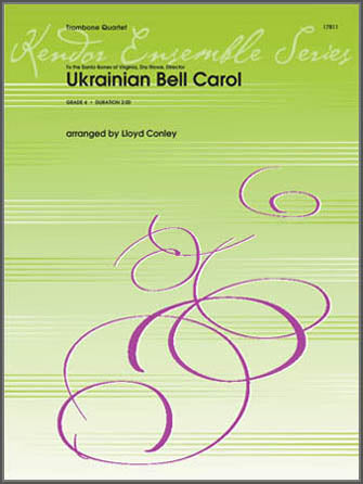 トロンボーン譜面 UKRAINIAN BELL CAROL [SHT-TB-90937]