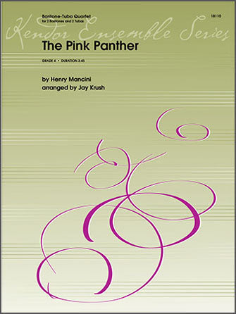 金管譜面 PINK PANTHER, THE ピンク・パンサー [SHT-BRA-35438]