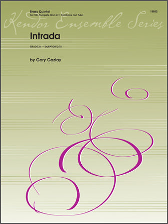 金管譜面 INTRADA [SHT-BRA-100523]