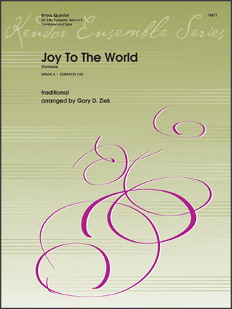 金管譜面 JOY TO THE WORLD (FANTASIA) [SHT-BRA-122504]