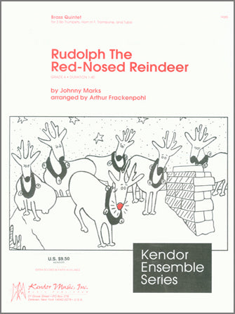 金管譜面 RUDOLPH THE RED-NOSED REINDEER 赤鼻のトナカイ [SHT-BRA-35583]
