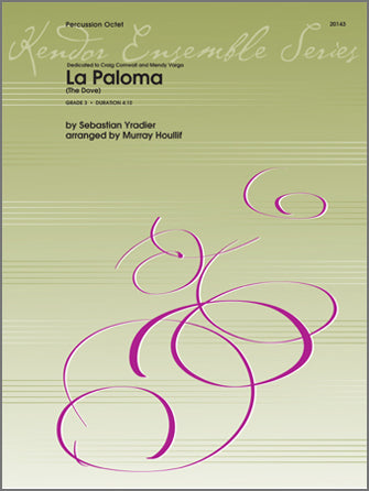 パーカッション譜面 LA PALOMA (THE DOVE) [SHT-PERC-119254]
