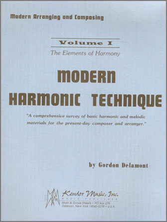 楽譜書籍・教則本 MODERN HARMONIC TECHNIQUE, VOL. 1 [BOOKM-35873]