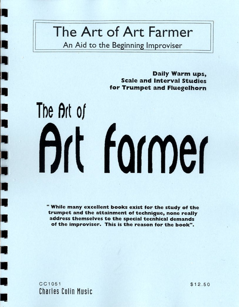 楽譜書籍・教則本 ART OF ART FARMER, THE アート・オブ・アート・ファーマー トランペット・ウォームアップ＆エクセサイズ [BOOKM-27728]