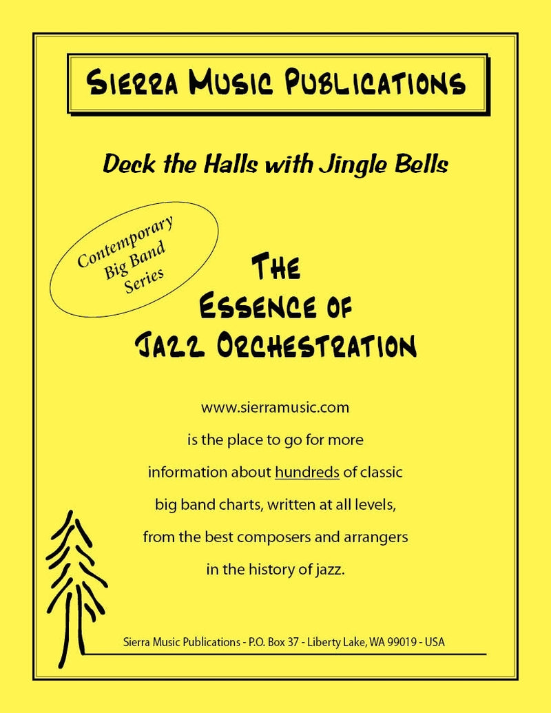 ビッグバンド 譜面セット DECK THE HALLS WITH JINGLE BELLS デック・ザ・ホールズ・ウィズ・ジングル・ベル [SHTB-126302]