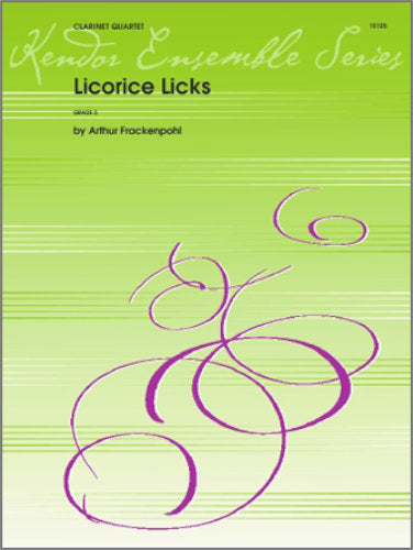 クラリネット譜面 LICORICE LICKS リコライス・リックス [SHT-CLA-34998]
