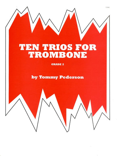 トロンボーン譜面 TEN TRIOS FOR TROMBONE テン・トリオ・フォー・トロンボーン [SHT-TB-35370]