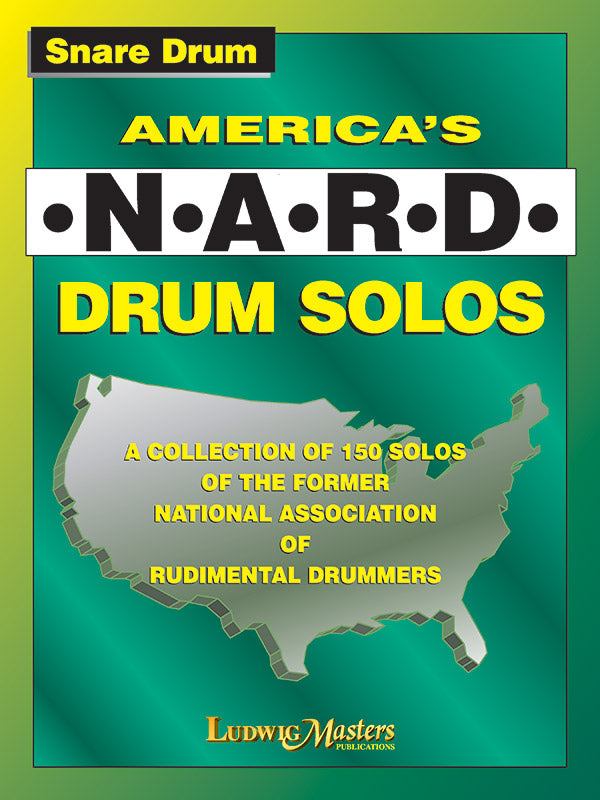 パーカッション譜面 AMERICA'S NARD DRUM SOLOS - SNARE DRUM [SHT-PERC-127841]