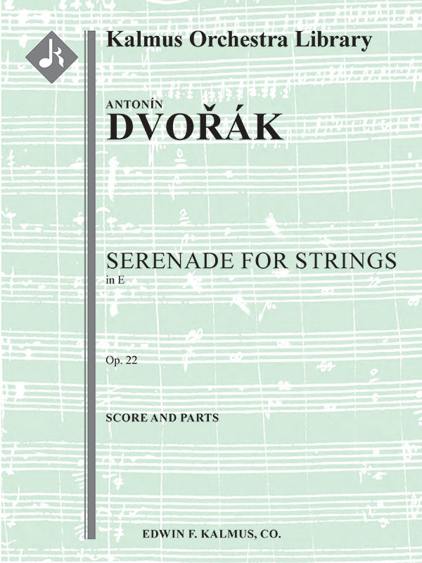 弦楽合奏 譜面セット SERENADE FOR STRINGS, OP. 22 / B. 52 - STRING ORCHESTRA [SHT-STO-128694]