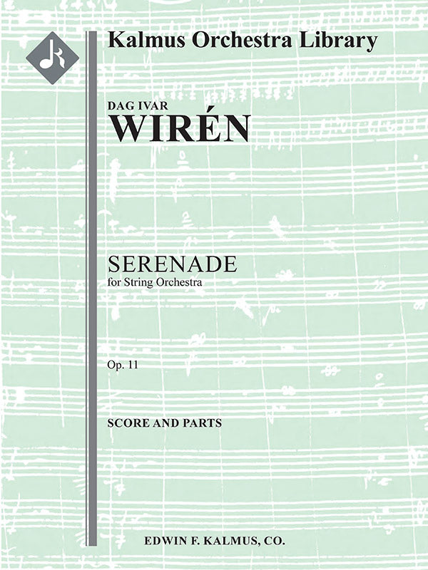 弦楽合奏 譜面セット SERENADE, OP. 11 - STRING ORCHESTRA [SHT-STO-128258]