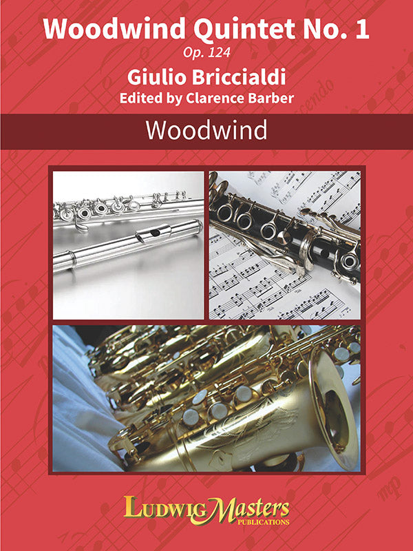 木管譜面 WOODWIND QUINTET NO. 1, OP. 124 - WOODWIND QUINTET [SHT-WW-131668]