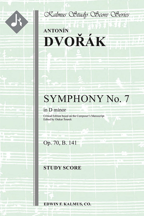 オーケストラ 譜面セット SYMPHONY NO. 7 IN D MINOR, OP. 70, B. 141 ( CRITICAL EDITION ) - FULL ORCHESTRA, ENSEMBLE WORKS [SHT-ORC-131511]