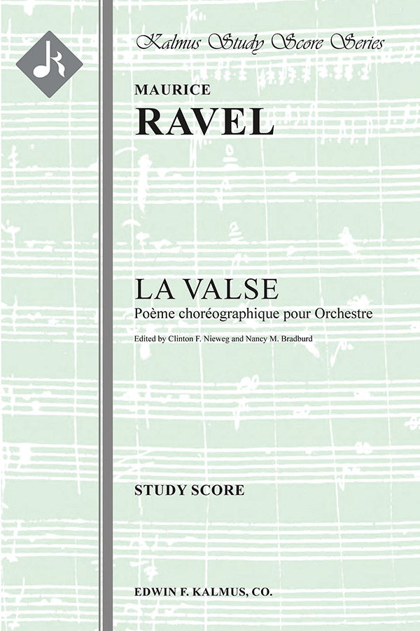 オーケストラ 譜面セット LA VALSE - POEME CHOREGRAPHIQUE - FULL ORCHESTRA, ENSEMBLE WORKS [SHT-ORC-131902]