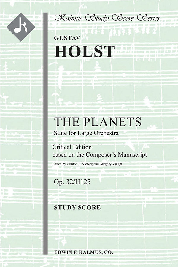 オーケストラ 譜面セット PLANETS, OP. 32 / H125, THE - FULL ORCHESTRA, ENSEMBLE WORKS [SHT-ORC-131399]