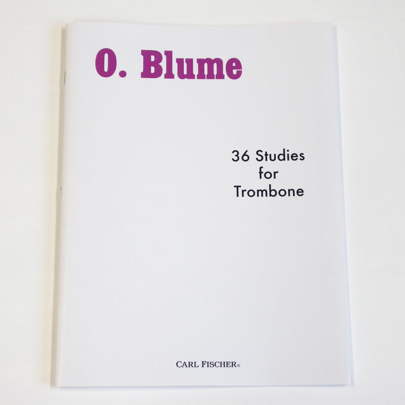 楽譜書籍・教則本 36 STUDIES FOR TROMBONE トロンボーンのための３６の練習曲集 [BOOKM-37994]