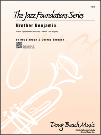 ビッグバンド 譜面セット BROTHER BENJAMIN [SHTB-100538]