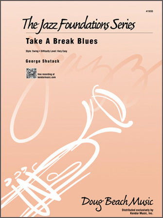 ビッグバンド 譜面セット TAKE A BREAK BLUES テイク・ア・ブレイク・ブルース [SHTB-122516]