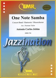 吹奏楽 譜面セット ONE NOTE SAMBA ワン・ノート・サンバ [SHT-CBD-53847]