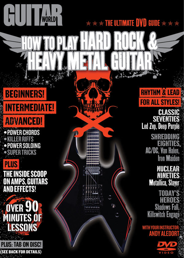 DVD GUITAR WORLD: HOW TO PLAY HARD ROCK & HEAVY METAL GUITAR [DVD-91675]