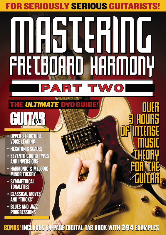 DVD GUITAR WORLD: MASTERING FRETBOARD HARMONY, PART TWO [DVD-91682]