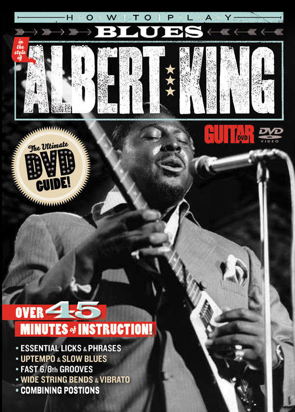 DVD GUITAR WORLD: HOW TO PLAY BLUES IN THE STYLE OF ALBERT KING [DVD-91703]