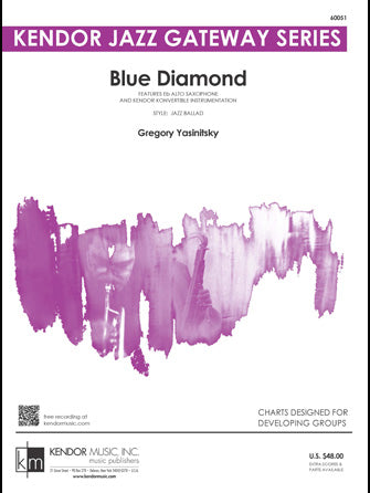 ビッグバンド 譜面セット BLUE DIAMOND  ブルー・ダイアモンド [SHTB-127749]
