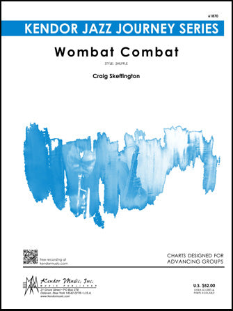 ビッグバンド 譜面セット WOMBAT COMBAT  ウォンバット・コンバット [SHTB-127761]