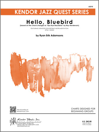 ビッグバンド 譜面セット HELLO, BLUEBIRD ( BASED ON THE CHORD CHANGES TO "BYE BYE BLACKBIRD" BY RAY HENDERSON ) ハロー、ブルーバード [SHTB-121393]