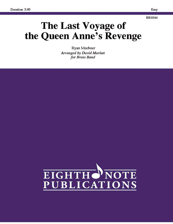 金管譜面 LAST VOYAGE OF THE QUEEN ANNE'S REVENGE, THE [SHT-BRA-125861]