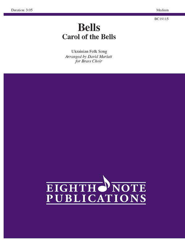 金管譜面 CAROL OF THE BELLS [SHT-BRA-126866]