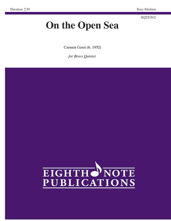 金管譜面 ON THE OPEN SEA [SHT-BRA-128336]