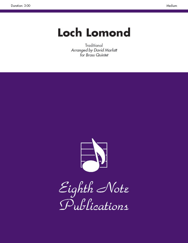 金管譜面 LOCH LOMOND - BRASS QUINTET [SHT-BRA-123322]