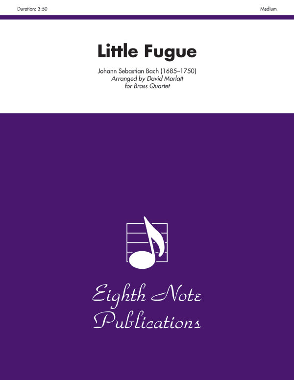 金管譜面 LITTLE FUGUE - BRASS QUARTET [SHT-BRA-123925]
