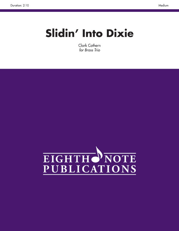 金管譜面 SLIDIN' INTO DIXIE [SHT-BRA-84889]