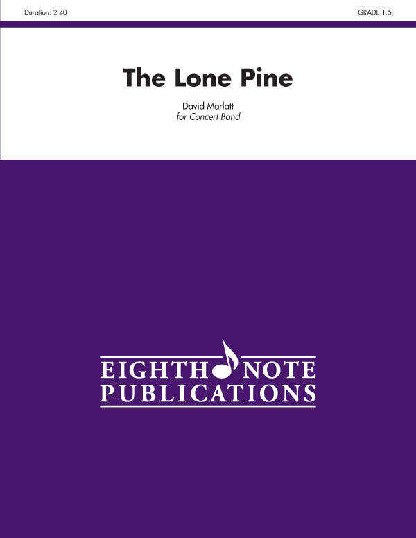 吹奏楽 譜面セット LONE PINE, THE [SHT-CBD-77810]