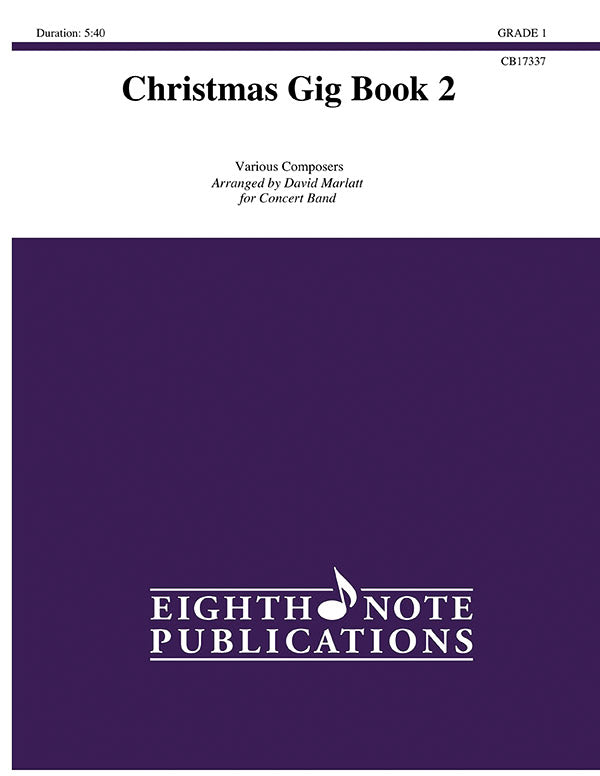 吹奏楽 譜面セット CHRISTMAS GIG BOOK 2 [SHT-CBD-114055]