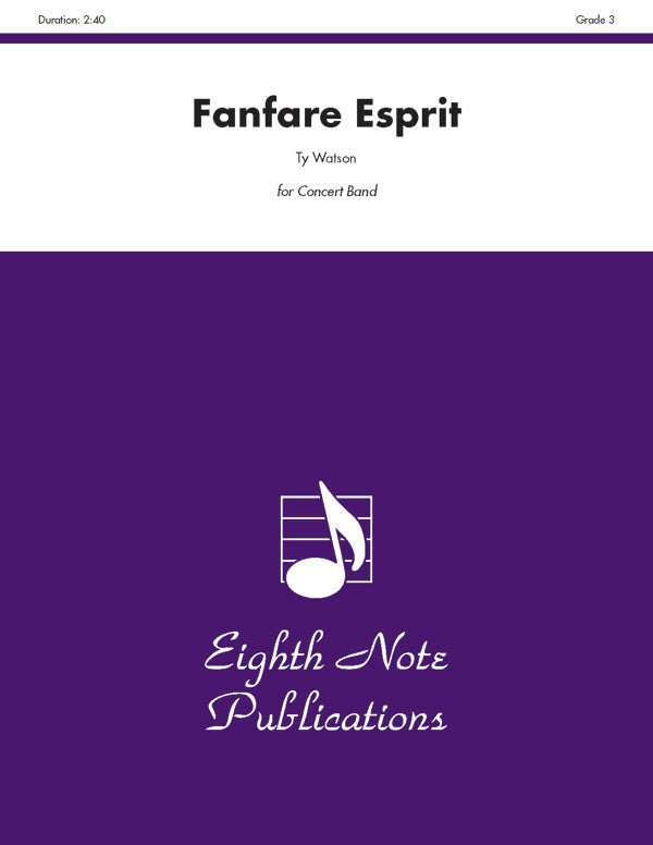 吹奏楽 譜面セット FANFARE ESPRIT [SHT-CBD-123077]
