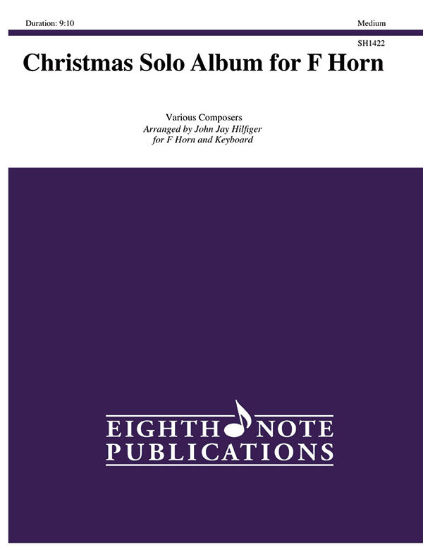 楽譜書籍・教則本 CHRISTMAS SOLO ALBUM FOR F HORN - F HORN & PIANO [BOOKM-125037]