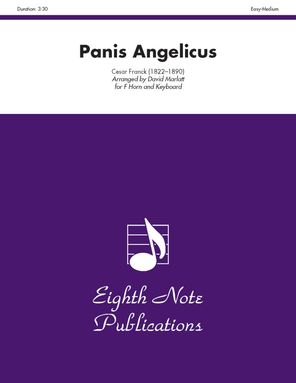 フレンチホルン譜面 PANIS ANGELICUS - F HORN & KEYBOARD [SHT-FRH-122831]