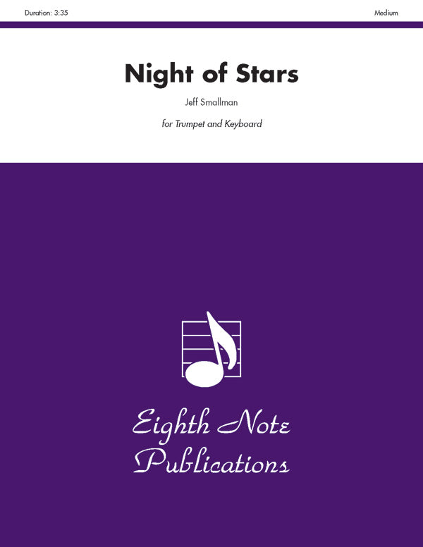 トランペット譜面 NIGHT OF STARS - TRUMPET & KEYBOARD [SHT-TP-123473]