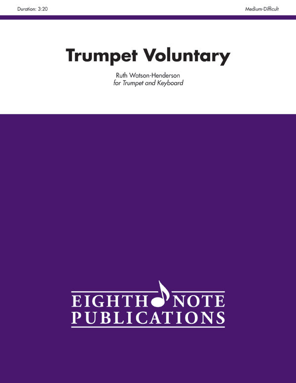 トランペット譜面 TRUMPET VOLUNTARY - TRUMPET & KEYBOARD [SHT-TP-64073]