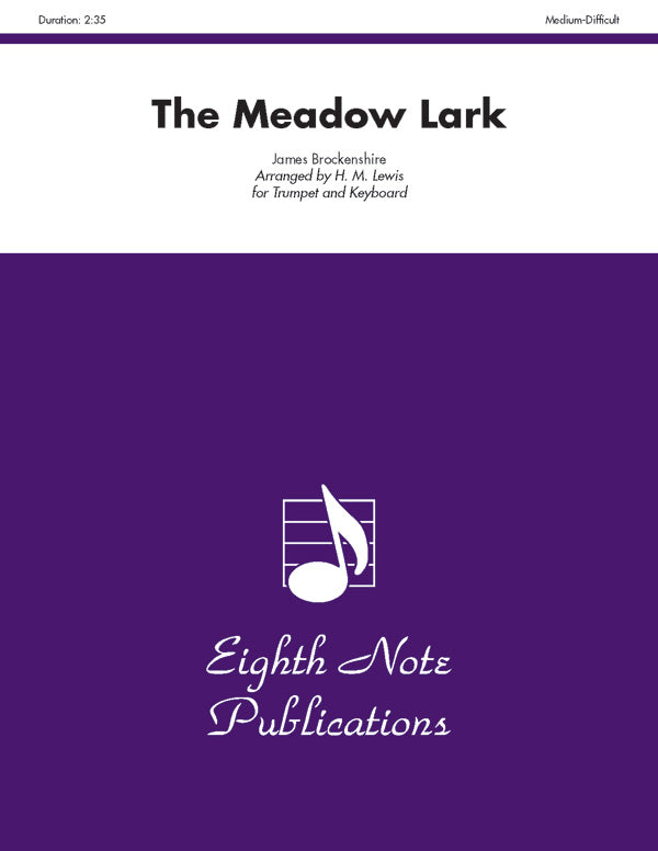 トランペット譜面 MEADOW LARK, THE - TRUMPET & KEYBOARD [SHT-TP-123498]