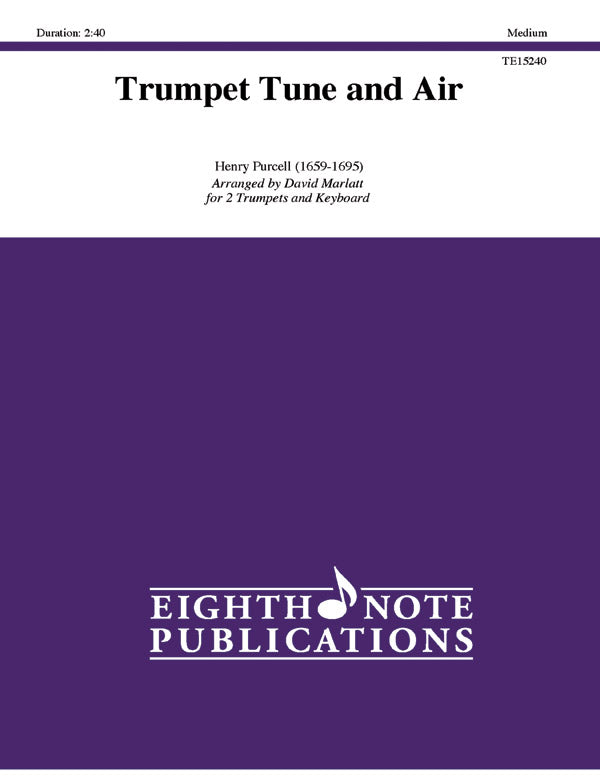 トランペット譜面 TRUMPET TUNE AND AIR - 2 TRUMPETS & STRINGS [SHT-TP-125096]