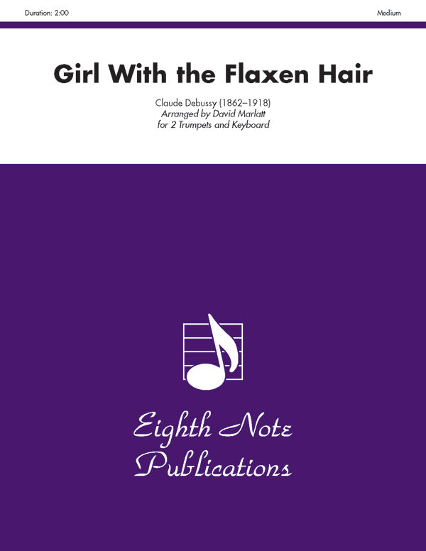 トランペット譜面 GIRL WITH THE FLAXEN HAIR - 2 TRUMPETS & KEYBOARD [SHT-TP-123506]